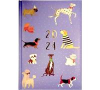 PaulStore 2026 Slim Week to View Dogs Flush Cut Animal Diary (Collect Beautiful)