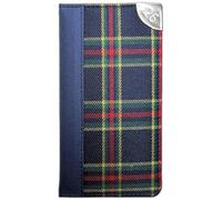 PaulStore 2026 Slim Week To View Tartan Material Slim Designer Diary (Blue)