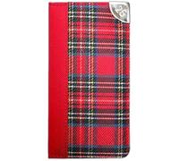 PaulStore 2026 Slim Week To View Tartan Material Slim Designer Diary (Red)