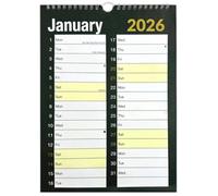 PaulStore 2026 Wall Calendar for Home Office, Easy Large Month to View, Large Print Planner, Wire Spiral Bound with Hanging Hook