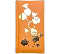 PaulStore 2026 Week To View Slim Bee and Daisy Diary Fashion Diary (Honey Bee)