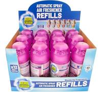 PaulStore 3 X FRESH AUTOMATIC SPRAY REFILLS 250ML AIR FRESHNER ODOURS CHOSE YOUR OWN (Blackberry & Purple Fig)