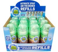 3 X FRESH AUTOMATIC SPRAY REFILLS 250ML AIR FRESHNER ODOURS CHOSE YOUR OWN (Garden Of Secrets)