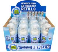 3 X FRESH AUTOMATIC SPRAY REFILLS 250ML AIR FRESHNER ODOURS CHOSE YOUR OWN (Island Of Paradise)