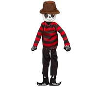 PaulStore 30cm Halloween The Boo Crew Plush Characters - Cute Skeleton and Pumpkin Soft in Spooky Costumes, Perfect Halloween Décor and Gift (Scarecrow Outfit Only)