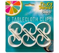 PaulStore 6x Tablecloth Clips Plastic Clamps Dining BBQ/Garden Patio Table Cover Clips