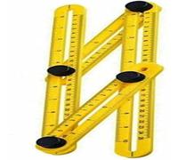 PaulStore Angleizer Multi Angle Template Tile Floor Measuring Side Ruler Instrument Tools