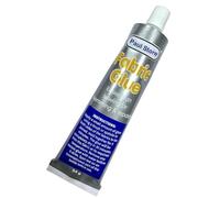 PaulStore Extra Strong Fabric Glue 50ml - Quick Bond Adhesive for Hemming Sewing No Stitch Sew Quick DIY Arts & Crafts Comes With Spreader