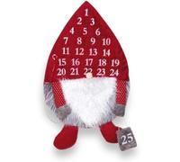 PaulStore Plush Gonk Fill Christmas Treat Advent Calendar 1-25 Countdown To Christmas (Red)