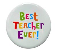 PaulStore The Gold Star Collection: Premium Gifts for Extraordinary Teachers - Class Act: Novelty Gifts Every Teacher Will Love (15cm Badge White)