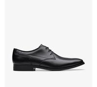 Clarks Men's Paulton Lace Black Derby Shoes, Lace Up | Size: 9-Standard Fit Clarks Black 9-Standard Fit