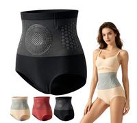 Pauraju Fat Burning Shorts with Moringa and Berberine, 4-in-1 Micro-Particle Sculpting, Body Shaping (Black, M)