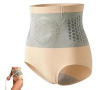 Pauraju Fat Burning Shorts with Moringa and Berberine, 4-in-1 Micro-Particle Sculpting, Body Shaping Beige