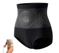 Pauraju Fat Burning Shorts with Moringa and Berberine, 4-in-1 Micro-Particle Sculpting, Body Shaping Black