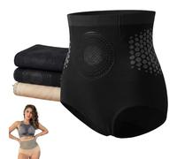 PAURAJU Moringa 4-in-1 Fat Burning Pants, PAURAJU Thermogenic Sculpting Shorts for Cycling Yoga Workout Athletic Activewear A-Black