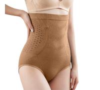 Pauraju Moringa 4-in-1 Micro-Particle Fat-Burning Sculpting Shorts Seamless High Waist Tummy Control Shapewear Knickers & Butt Lifter Body Shaper for Women Soft Breathable Comfortable Shaper Briefs