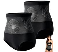 Pauraju Moringa 4-in-1 Micro-Particle Sculpting Fat-Burn Shorts 2pcs (2XL)