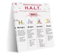 Pause Breathe Reflect Poster HALT Decision Framework