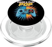 Pause & Play Pop Pop Culture Retro Video Game PopSockets PopGrip for MagSafe
