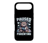 Paused For Parenting Gamer Bear New Parent Case for iPhone Air