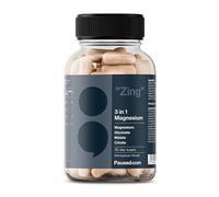 Paused Magnesium 3-in-1 Complex - 225mg Elemental Magnesium from Glycinate, Citrate & Malate - 60 Vegan Capsules - Magnesium for Energy, Muscles & Nervous System - Made in UK