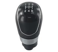 PAUZCSEC Car Gear Shift Knob Compatible with for Fiesta MK7 2008-2013 for Foocus MK2 FL 2008-2011 MK3 2011-2013 5 for Speed Gear Shift Knob Shifter