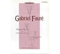 Pavane Arranged for 2 Voices, Flute and Piano: Soprano/Alto and Tenor/Baritone (Edition Peters)