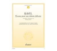 Pavane pour une infante défunte: saxophone in Eb and piano.