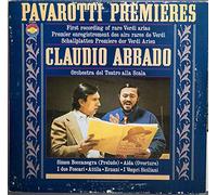 Pavarotti Premieres Verdi Arias