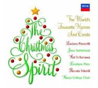PAVAROTTI/PRICE...- THE CHRISTMAS SPIRIT-THE WORLD'S FAV.HYMNS 2 CD NEW
