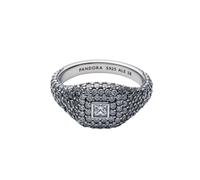 Pavé Square Cocktail Ring - female - Pandora - Rings - Gray - 58 MM - Accessories 58 MM