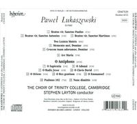 Trinity College Choir, Cambridge – Lukaszewski: Choral Music