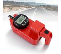 Pavement Marking Thickness Gauge, Digital Pavement Marking Thickness Gauge, Measuring Range -12mm~+12mm, 0.01 Mm Accuracy, With Automatic Reset, For Road Signs And Reflective Cloth Measurement