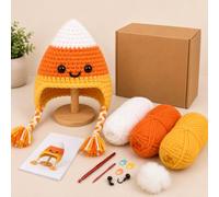 Pavemlo DIY Animal Hood Crochet Kit for Beginners, Fantasy Animal Hat 35