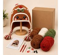 Pavemlo DIY Animal Hood Crochet Kit for Beginners, Fantasy Animal Hat 38