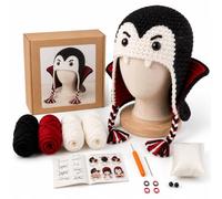Pavemlo DIY Animal Hood Crochet Kit for Beginners, Fantasy Animal Hat 44