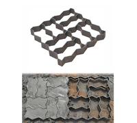 Paver Grids with Handle, Reusable DIY Walkway Molds for Concrete, Square Pavement Forms for Brick Slabs and Patio Garden Paths