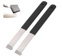Paver Removal Tool, 2PCS Paver Extractor Tool with Sawtooth and Non Slip Handle for Garden Lawn Yard Patio Brick Block Replacement