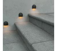 Paver Systems Stonemarket Arctic Granite Bullnose Step - Dusk Colour:: Arctic Granite Bullnose Steps