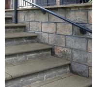 Paver Systems Stonemarket Arctic Granite Bullnose Step - Midnight Colo Arctic Granite Bullnose Steps