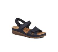 Pavers Women's Adjustable Cushioned Sandals in Navy | Size: 5 Pavers Navy 5