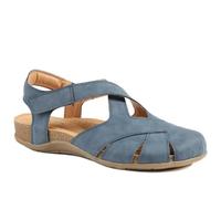 Pavers Adjustable Cushioned Sandals - Navy Size 6