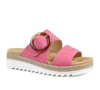Pavers Adjustable-Fitting Mules - Fuchsia Size 5