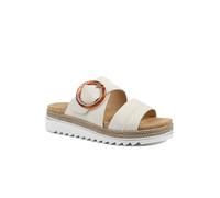 Pavers Adjustable-Fitting Mules In Beige Beige 8