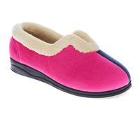 Pavers Antibacterial Slippers - Navy Raspberry Size 5