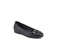 Pavers Bow-Detailed Heeled Ballet Pumps In Black Black 6