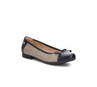 Pavers Women's Bow-Detailed Two-Tone Pumps in Black | Size: 4 Pavers Black 4