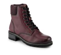 Pavers Breathable Leather Boots - Bordeaux Size 8