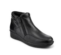 Pavers Breathable Leather Water Resistant Boots - Black Size 5