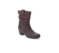 Pavers Buckled Calf-Length Boots In Grey Grey 5